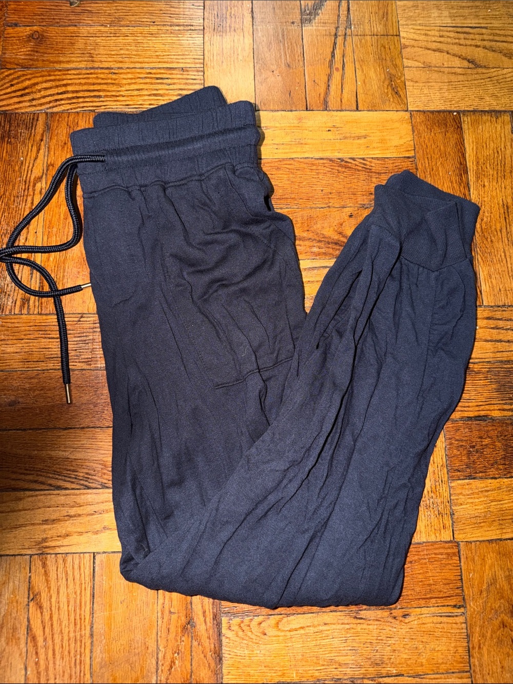 Workshop navy Drawstring Joggers size M